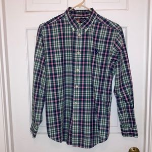 Chaps Plaid Button Down Shirt